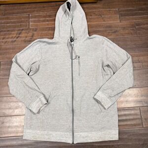 Mountain Hardwear Full Zip Hoodie | Gray | Mens Size XL
